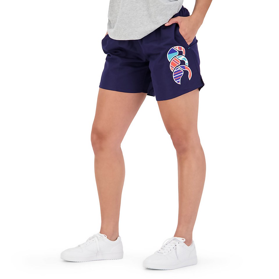 WOMENS UGLIES 5 INCH TACTIC SHORTS BLUE