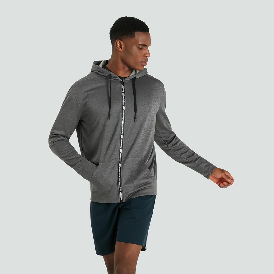 MENS ANZ PITCH HOODY GREY