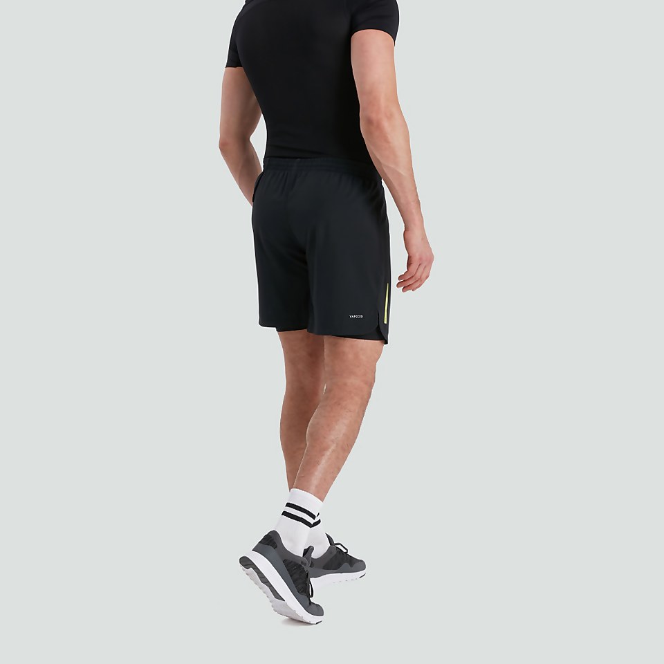 Mens Vapodri Pace 2-In-1 Shorts Blue