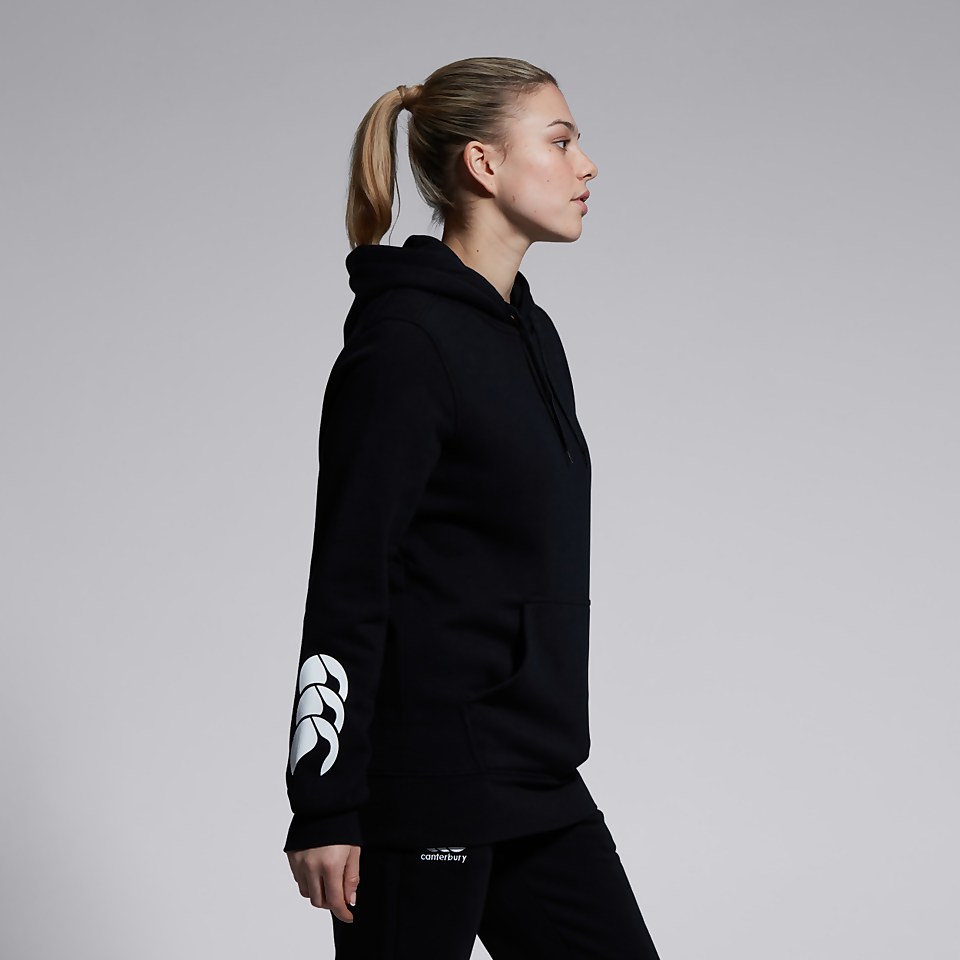 WOMENS CLUB HOODY BLACK