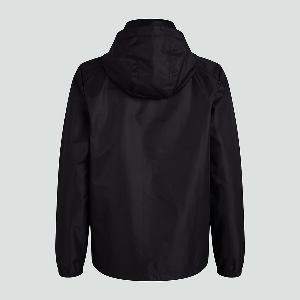 WOMENS CLUB VAPOSHIELD FULL ZIP RAIN JACKET BLACK