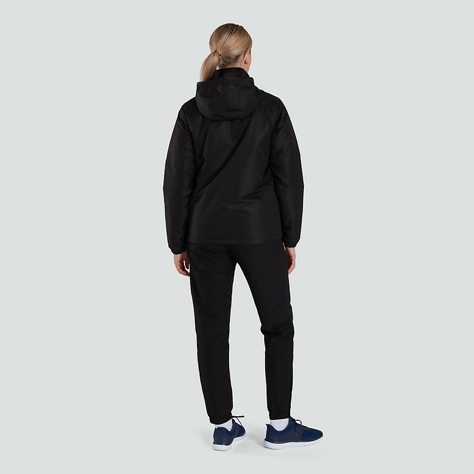 WOMENS CLUB VAPOSHIELD STADIUM JACKET BLACK
