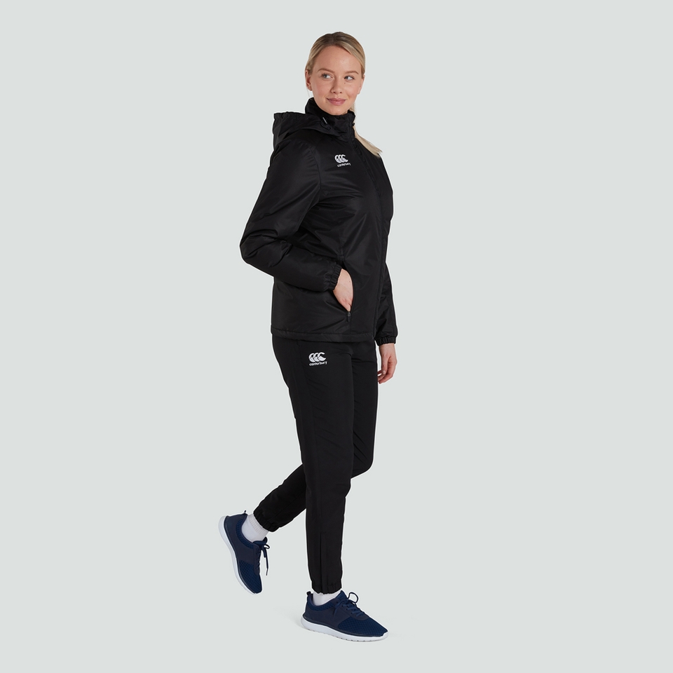 CANTERBURY CLUB VAPOSHIELD STADIUM JACKET AF BLACK