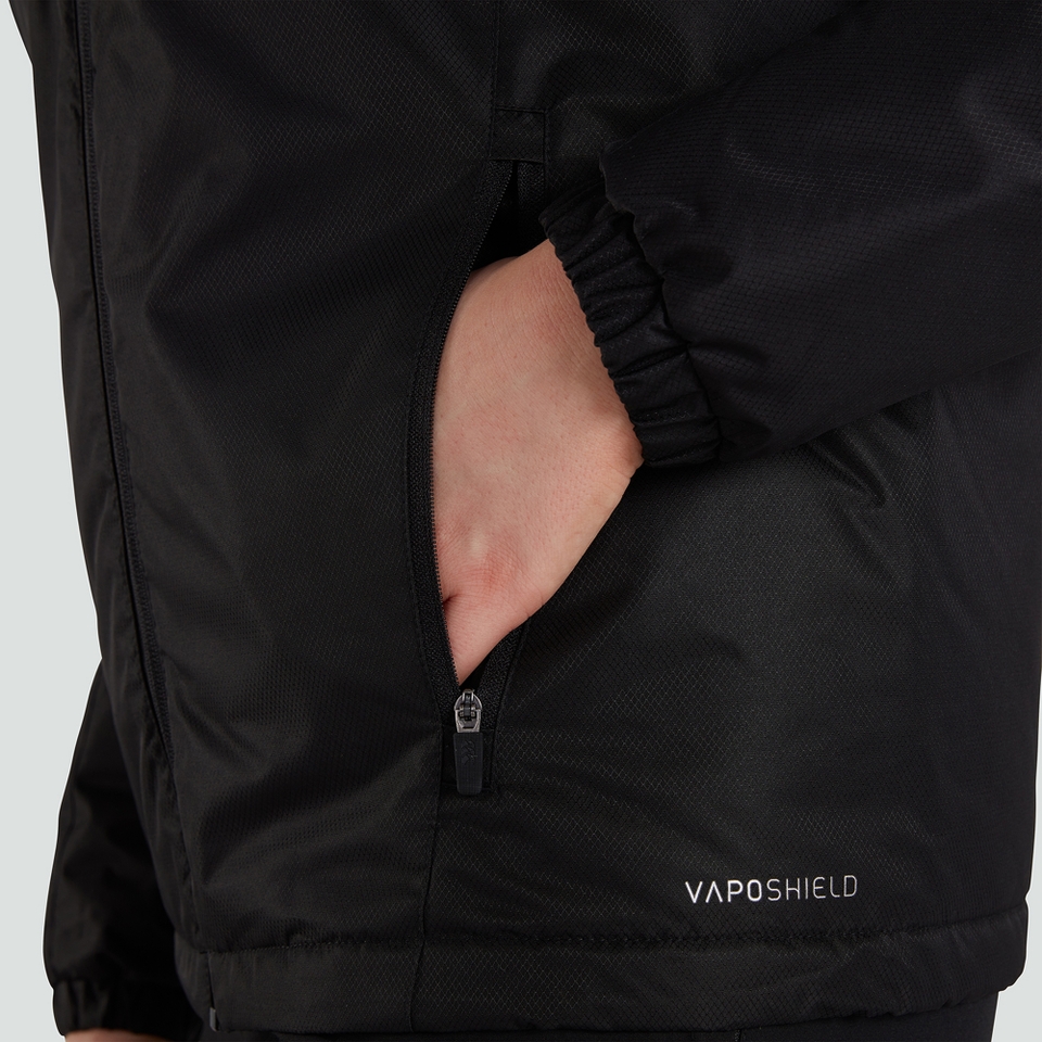 CANTERBURY CLUB VAPOSHIELD STADIUM JACKET AF BLACK