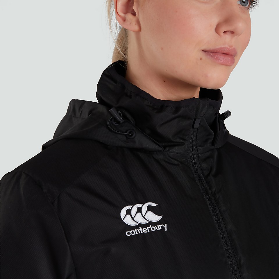 WOMENS CLUB VAPOSHIELD STADIUM JACKET BLACK