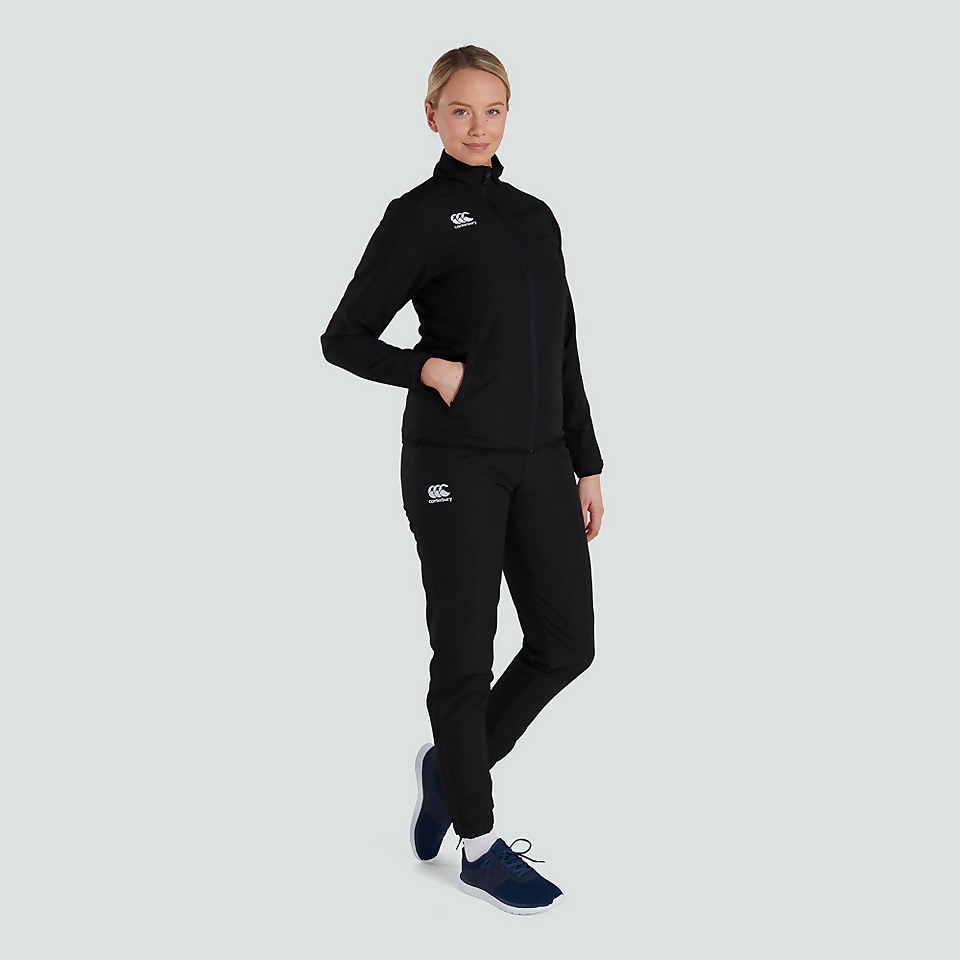 WOMENS CLUB TRACK JACKET BLACK