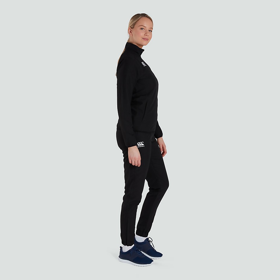 WOMENS CLUB TRACK JACKET BLACK