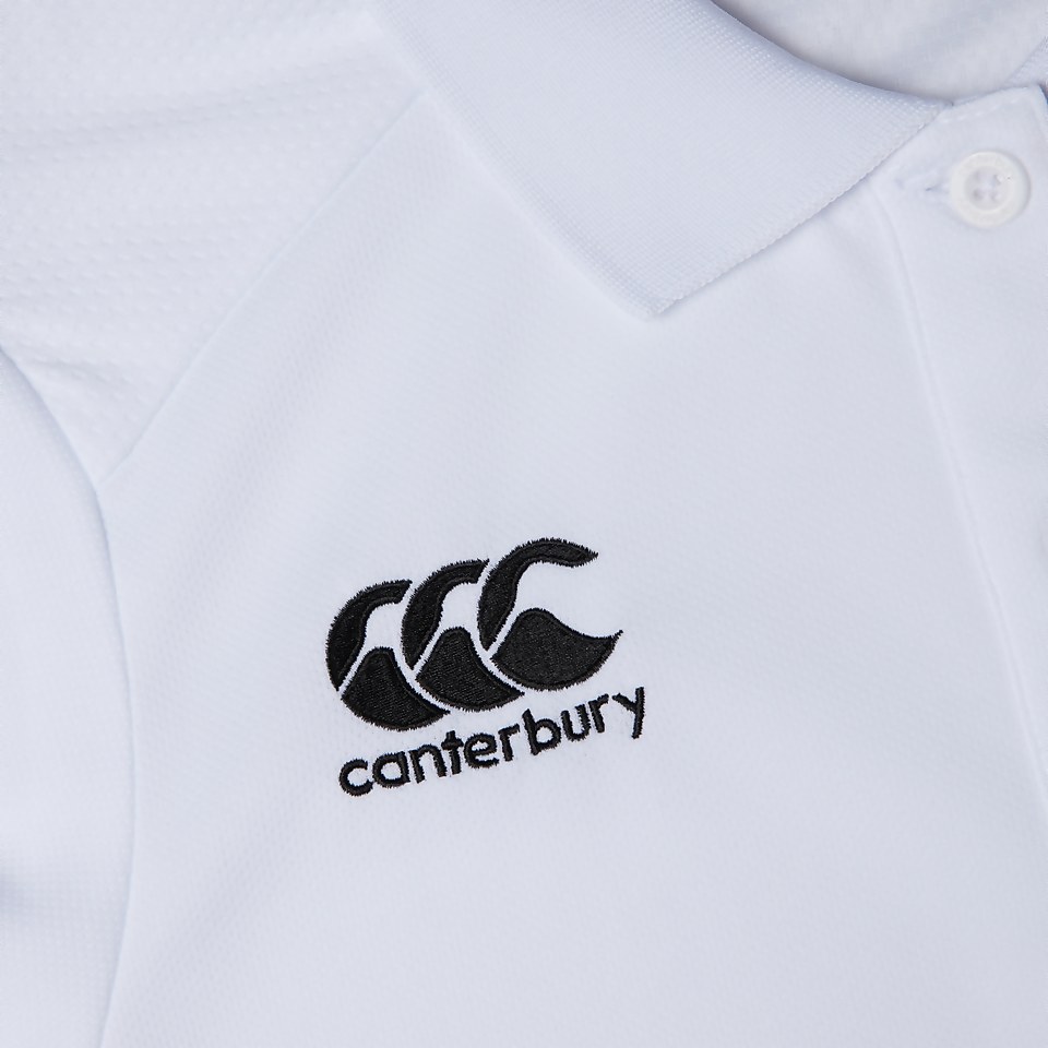 WOMENS CLUB DRY POLO SHIRT WHITE
