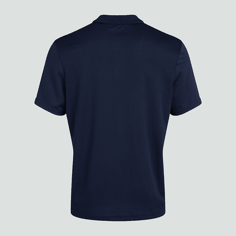WOMENS CLUB DRY POLO SHIRT NAVY