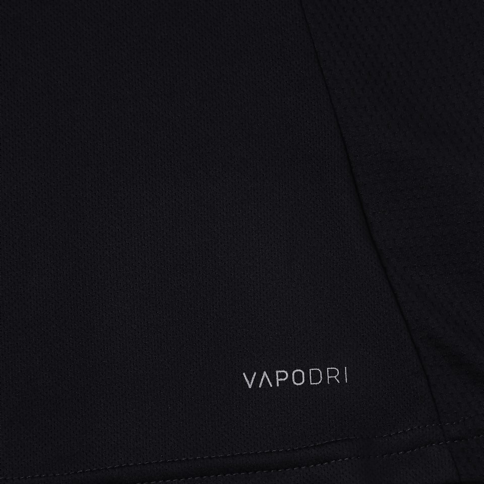 WOMENS CLUB DRY POLO SHIRT BLACK