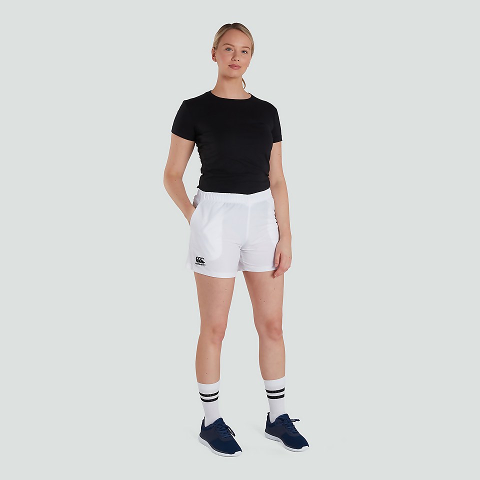 WOMENS CLUB SHORTS WHITE