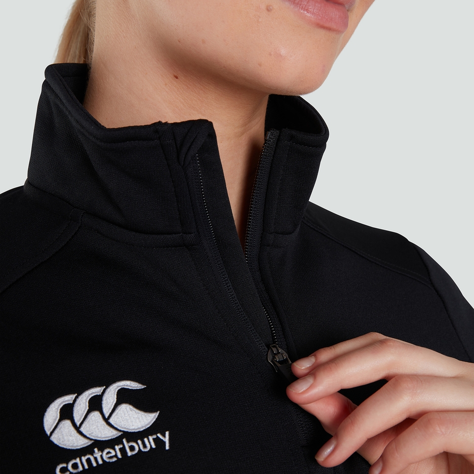 CANTERBURY CLUB QZ MID LAYER TRAINING TOP AF BLACK