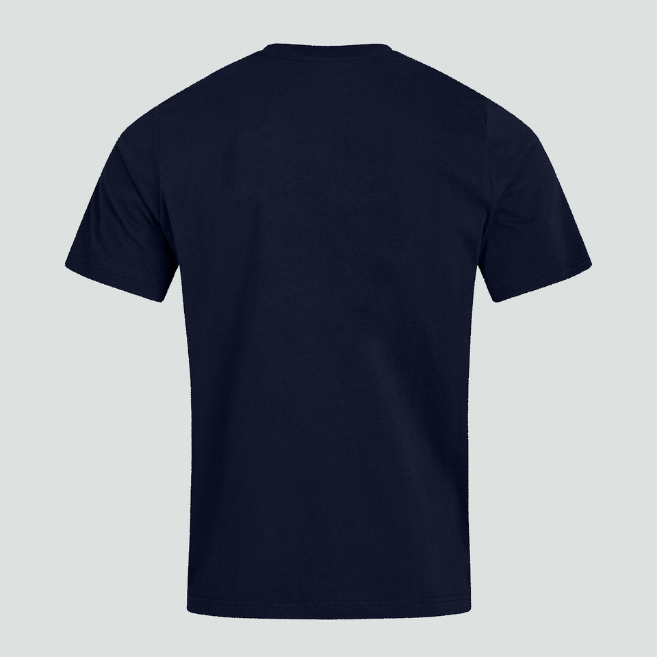 WOMENS CLUB PLAIN T-SHIRT IN NAVY
