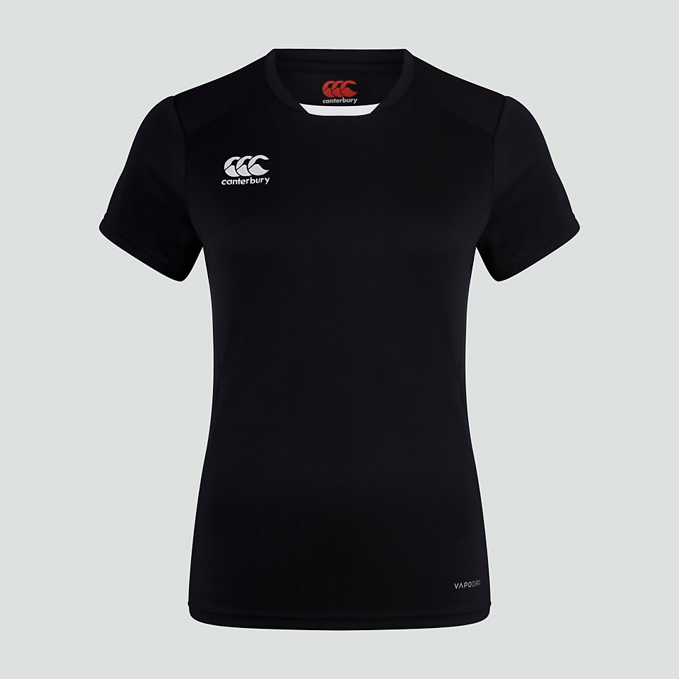 WOMENS CLUB DRY TEE BLACK
