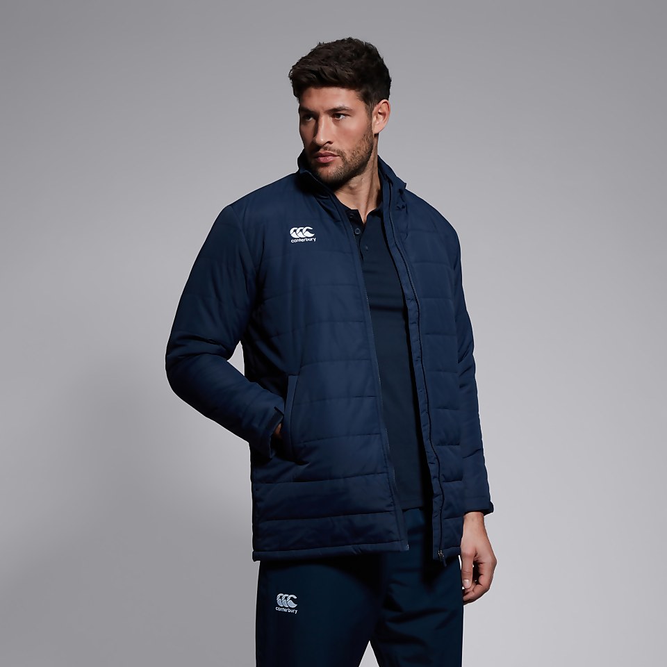 MENS PADDED JACKET NAVY