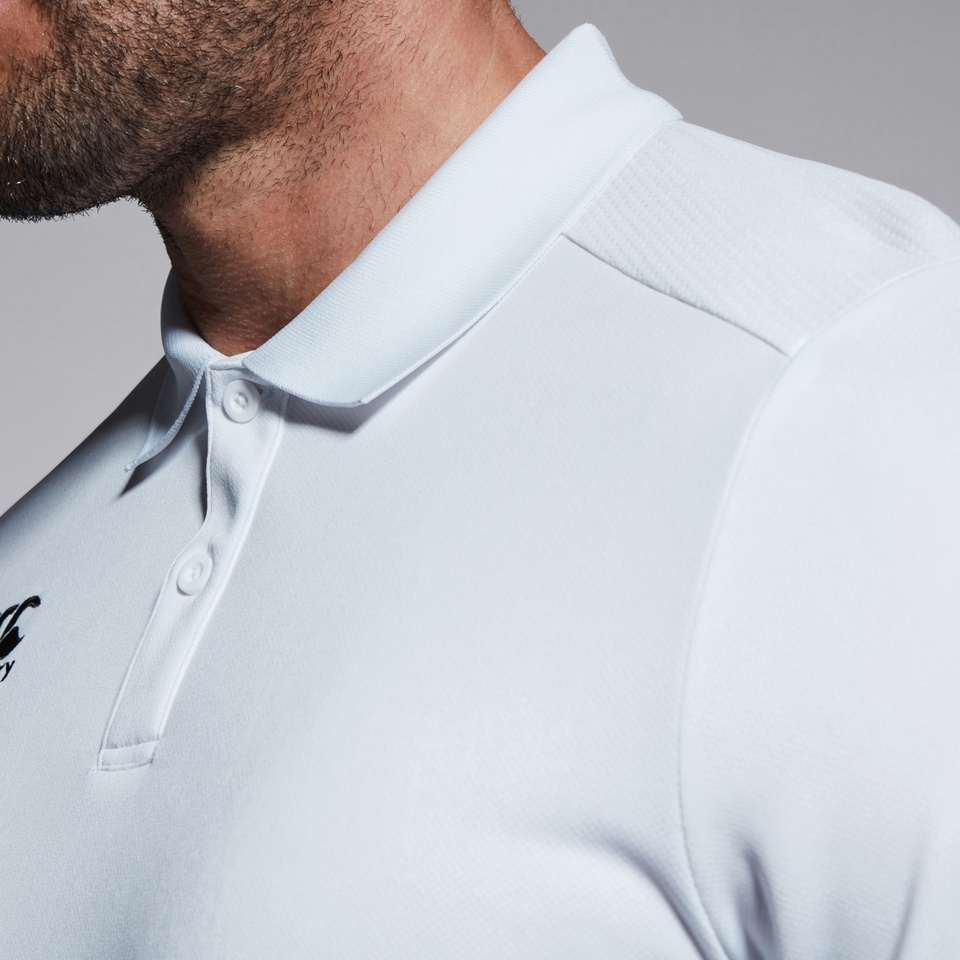 CANTERBURY CLUB DRY POLO AM WHITE