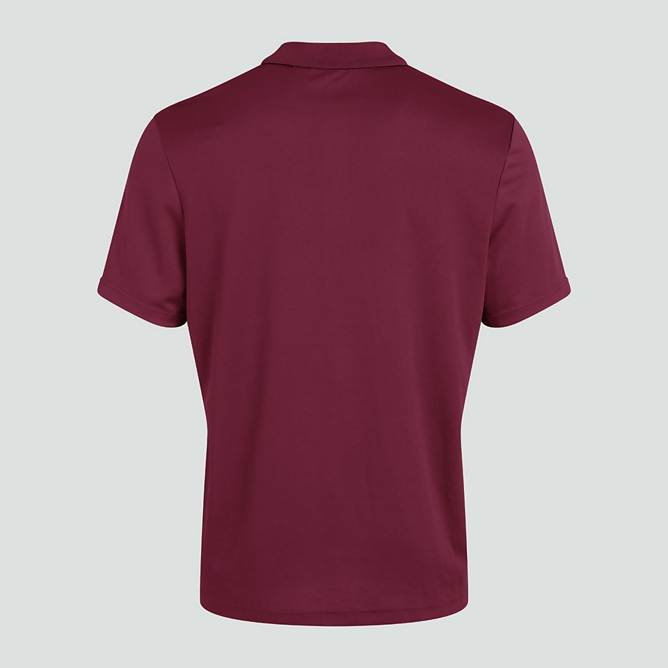 MENS CLUB DRY POLO SHIRT MAROON