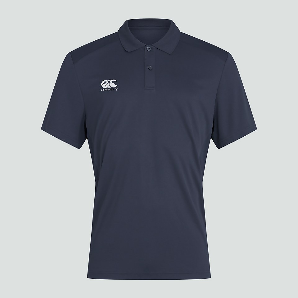 MENS CLUB DRY POLO SHIRT NAVY