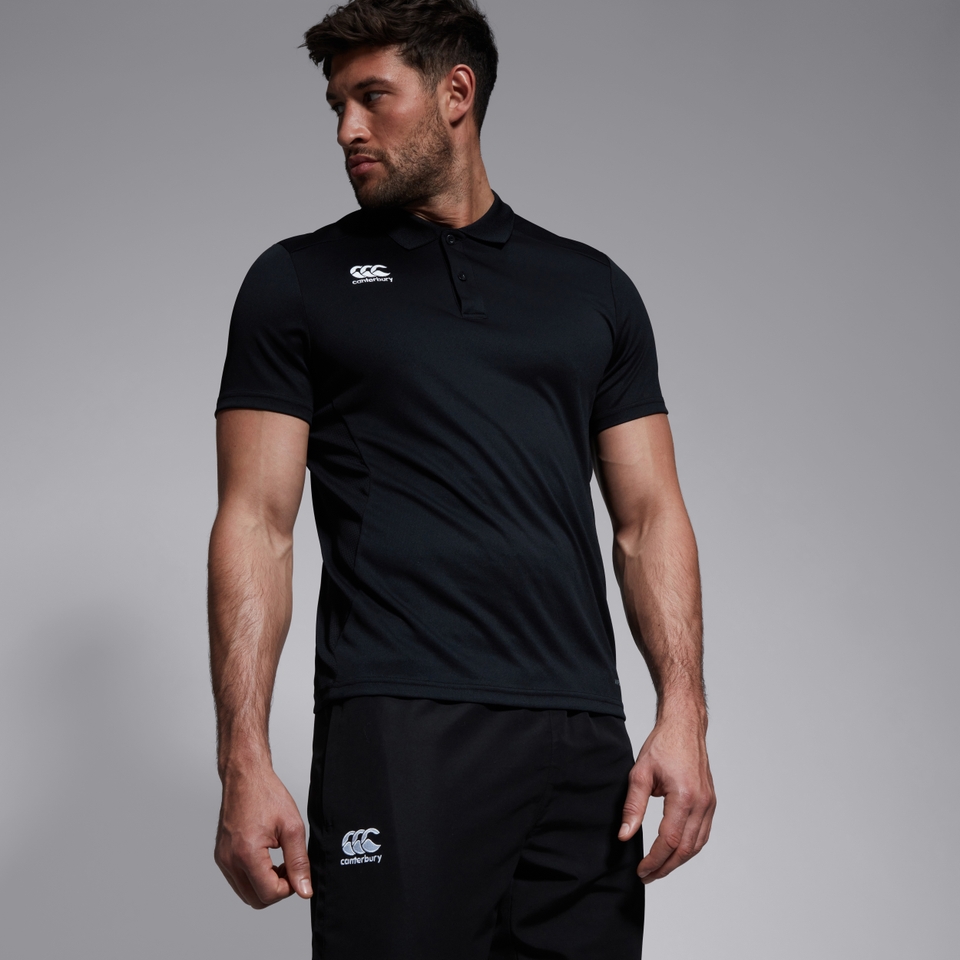 M CLUB DRY POLO BLACK