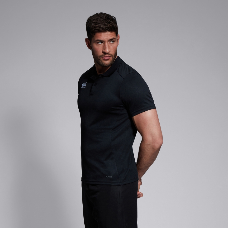 M CLUB DRY POLO BLACK