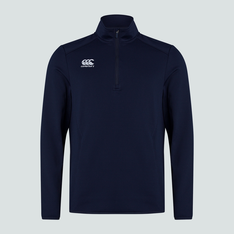 CANTERBURY CLUB QZ MID LAYER TRAINING TOP AM NAVY
