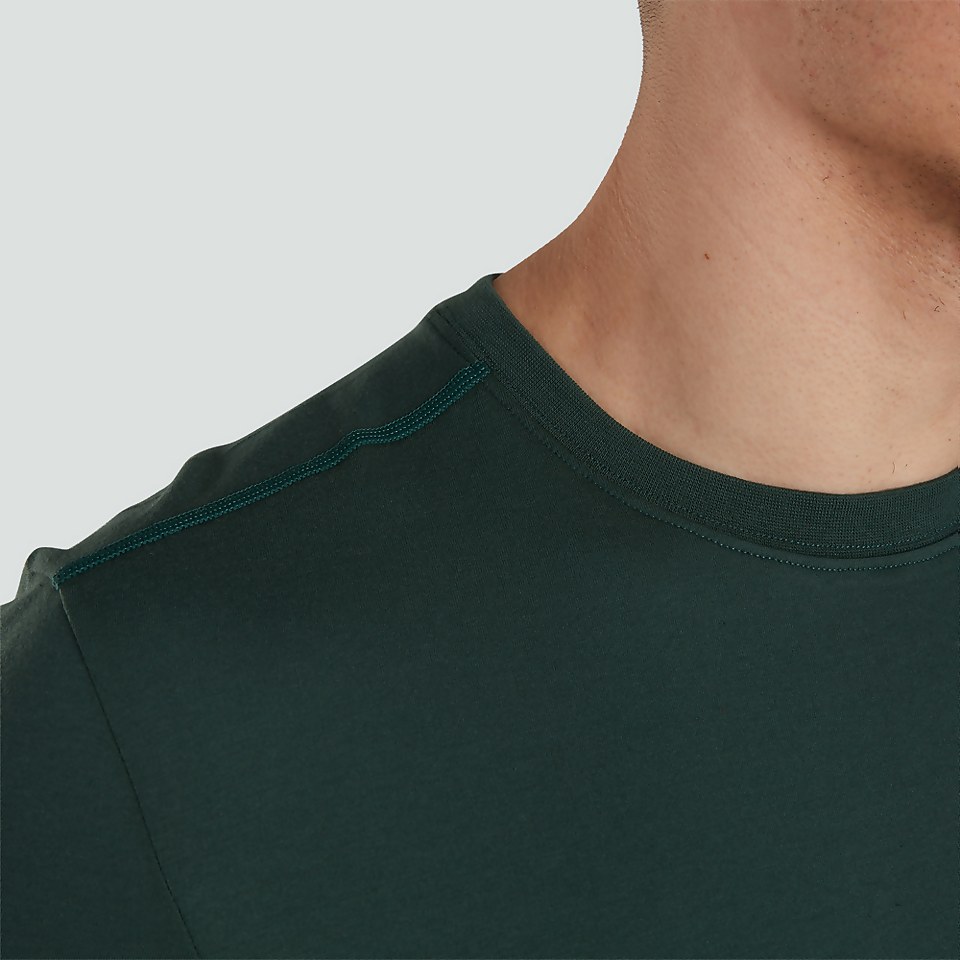 MENS CLUB PLAIN TEE GREEN