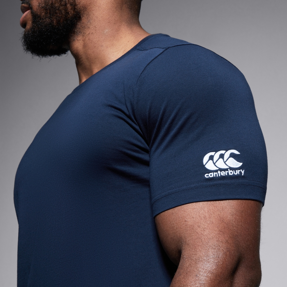 M CLUB PLAIN TEE NAVY