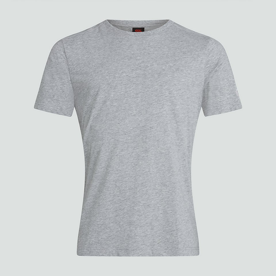 MENS CLUB PLAIN TEE GREY