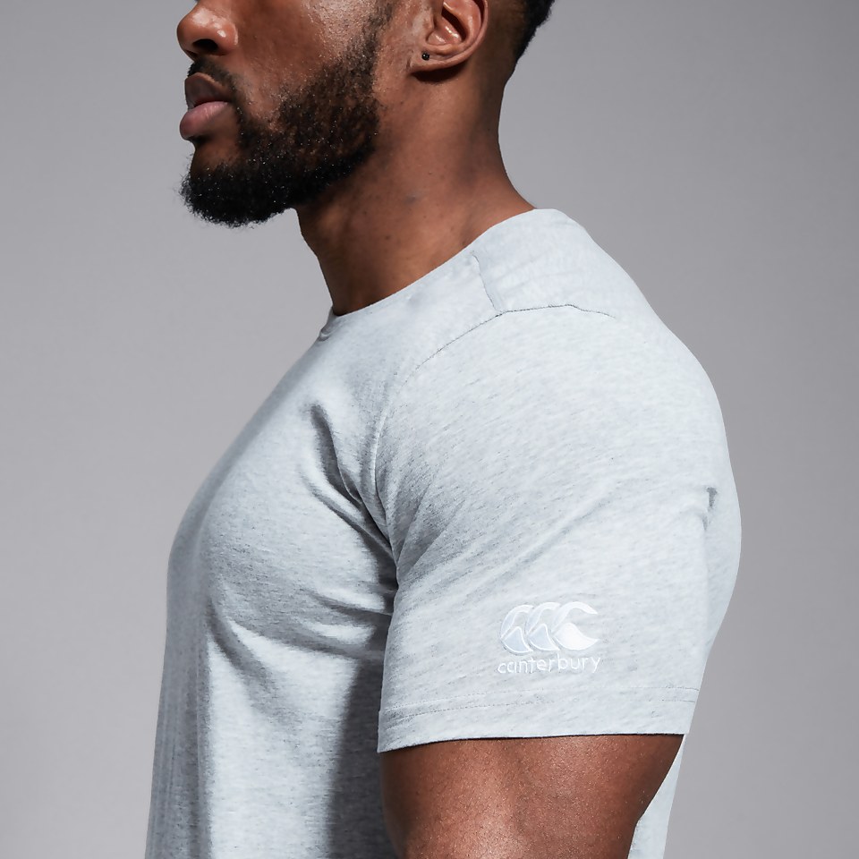 MENS CLUB PLAIN TEE GREY