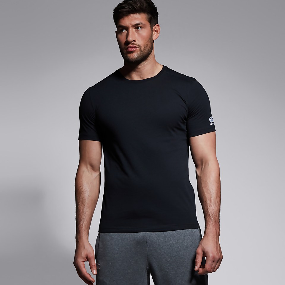 MENS CLUB PLAIN TEE BLACK