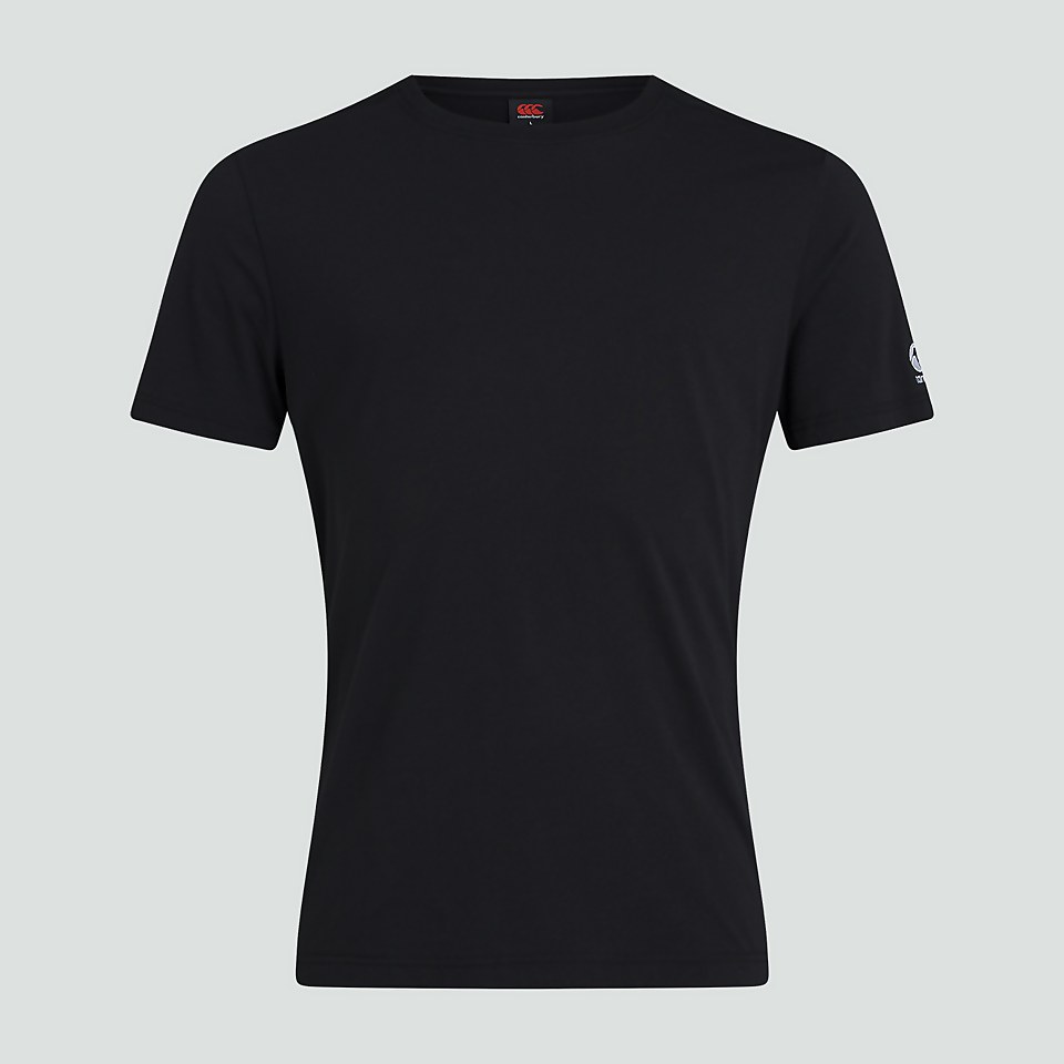 MENS CLUB PLAIN TEE BLACK
