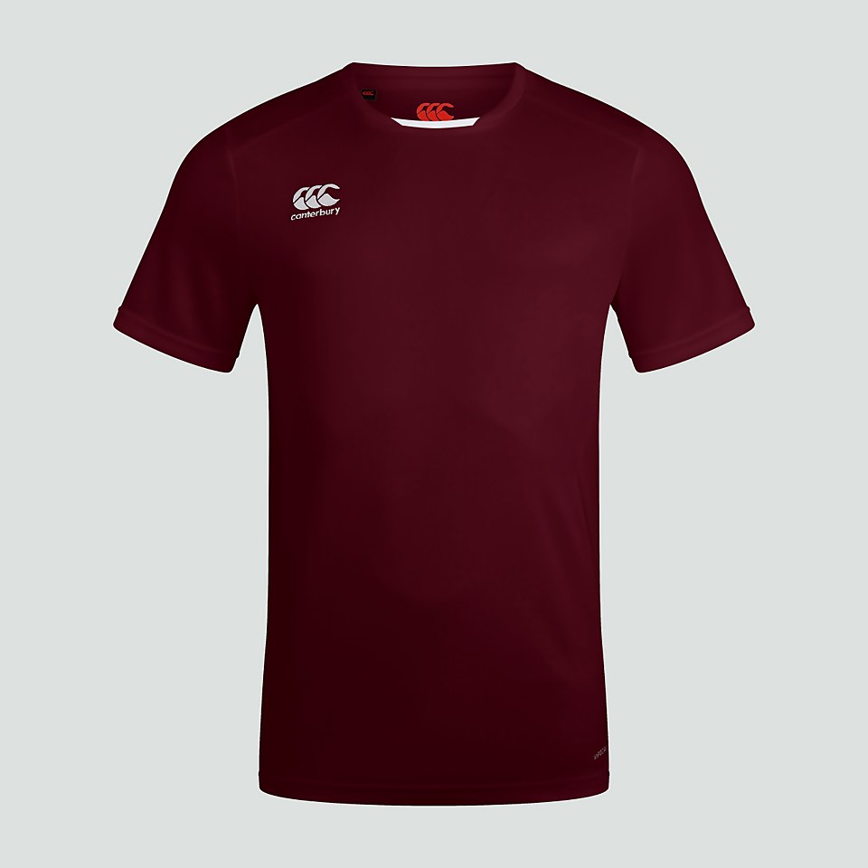 MENS CLUB DRY TEE MAROON