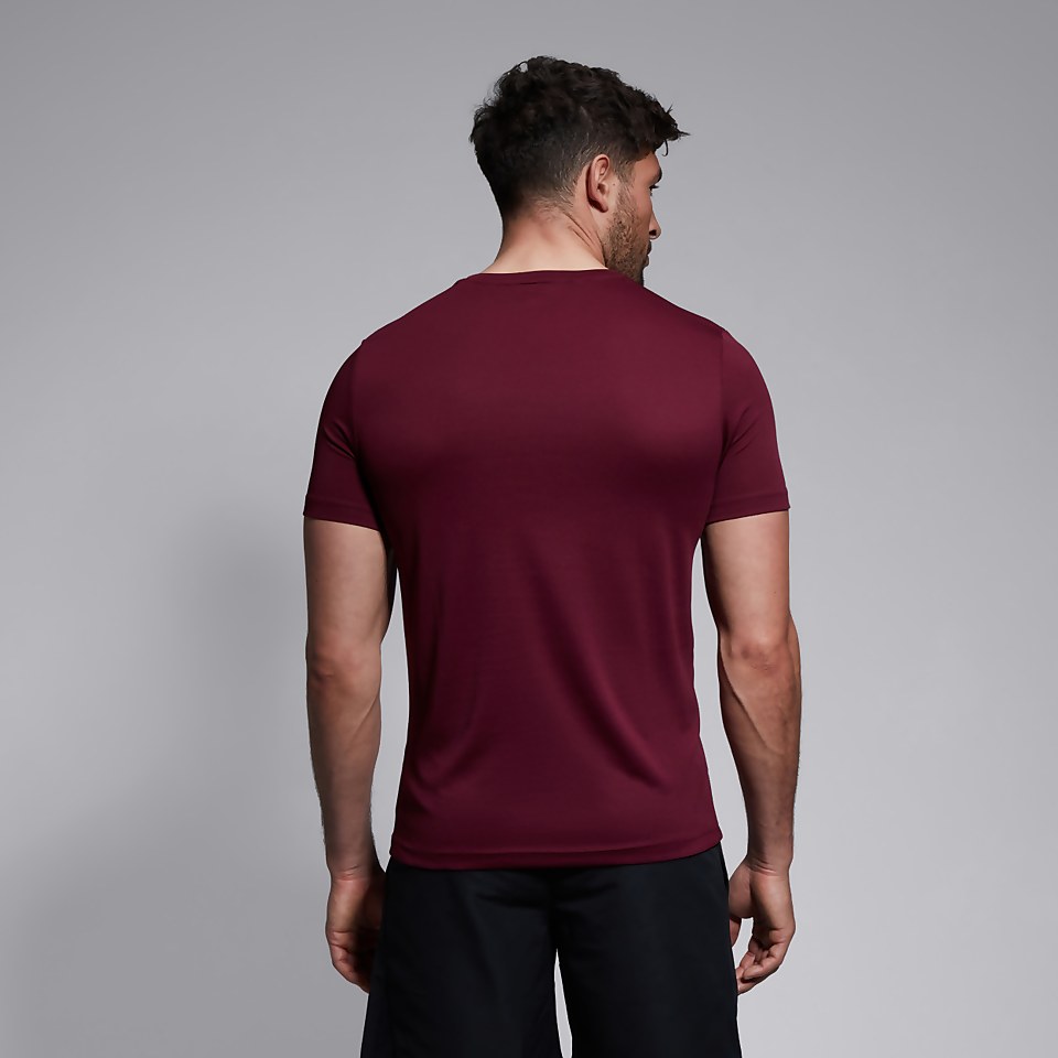 MENS CLUB DRY TEE MAROON