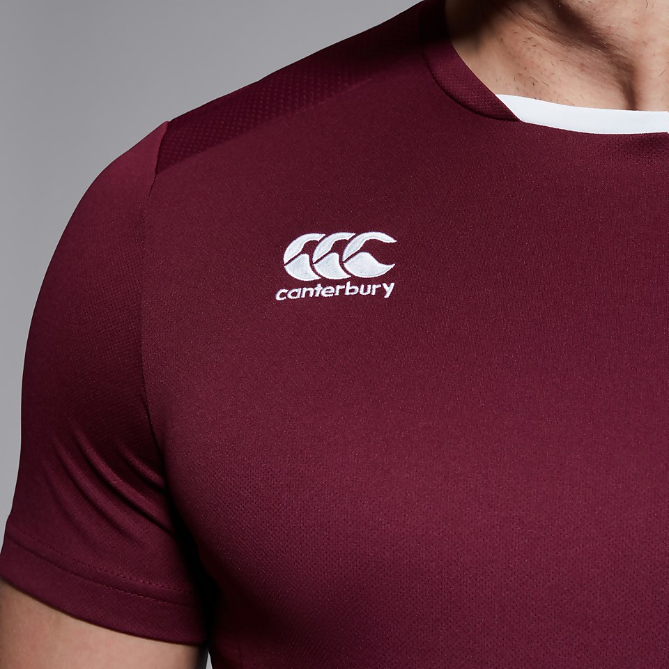 MENS CLUB DRY TEE MAROON