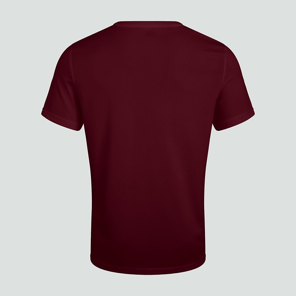 MENS CLUB DRY TEE MAROON