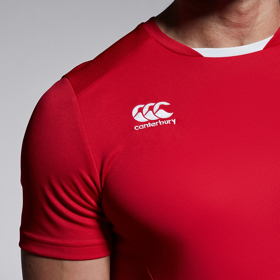 MENS CLUB DRY TEE RED