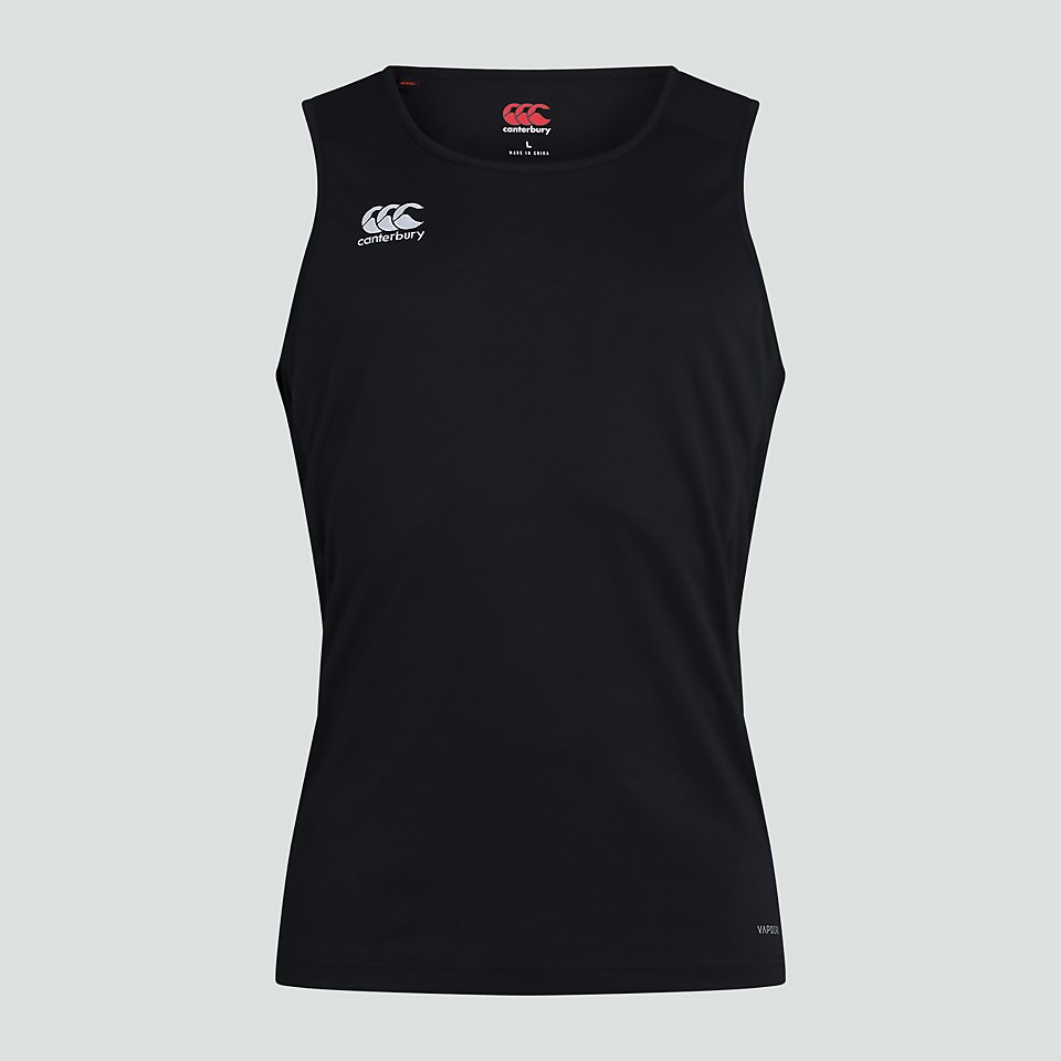 MENS CLUB DRY SINGLET BLACK