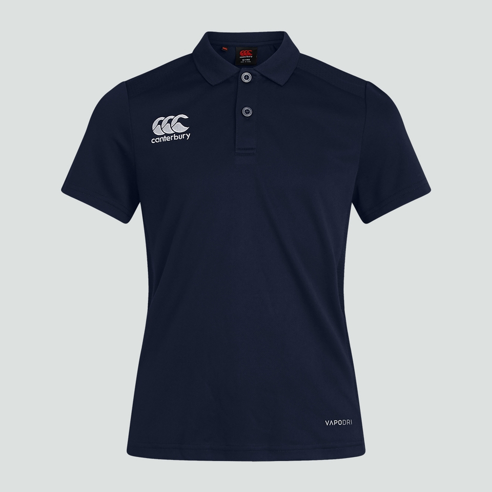 KIDS CLUB DRY POLO SHIRT IN NAVY