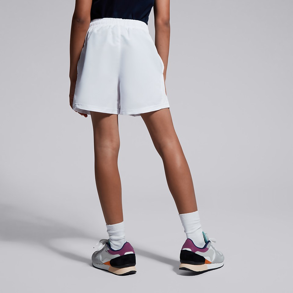 JUNIOR UNISEX CLUB SHORT WHITE