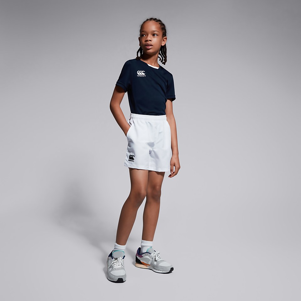 JUNIOR UNISEX CLUB SHORT WHITE
