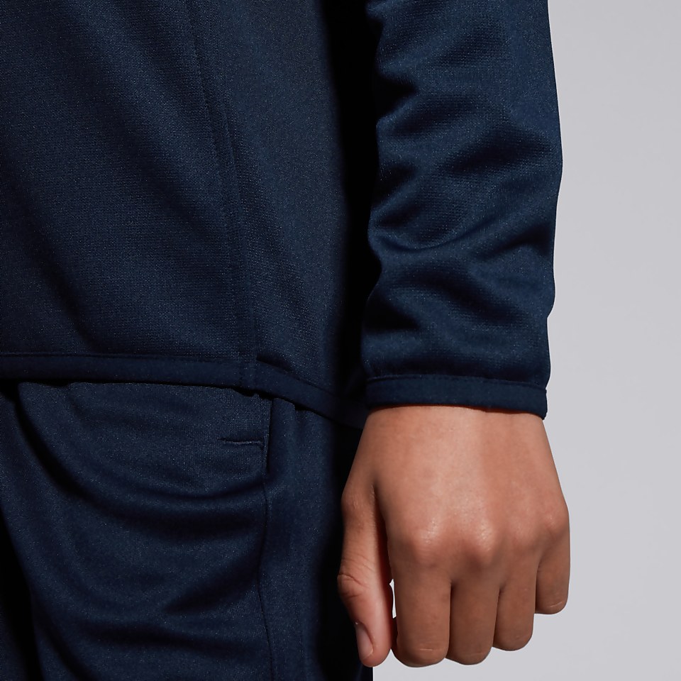 JUNIOR UNISEX CLUB 1/4 ZIP MIDLAYER TRAINING TOP NAVY