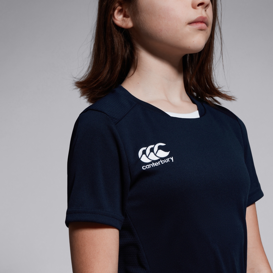 K CLUB DRY TEE NAVY
