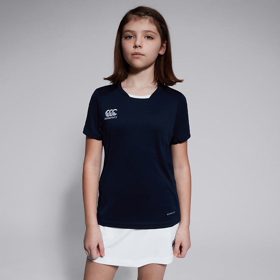 JUNIOR UNISEX CLUB DRY TEE NAVY