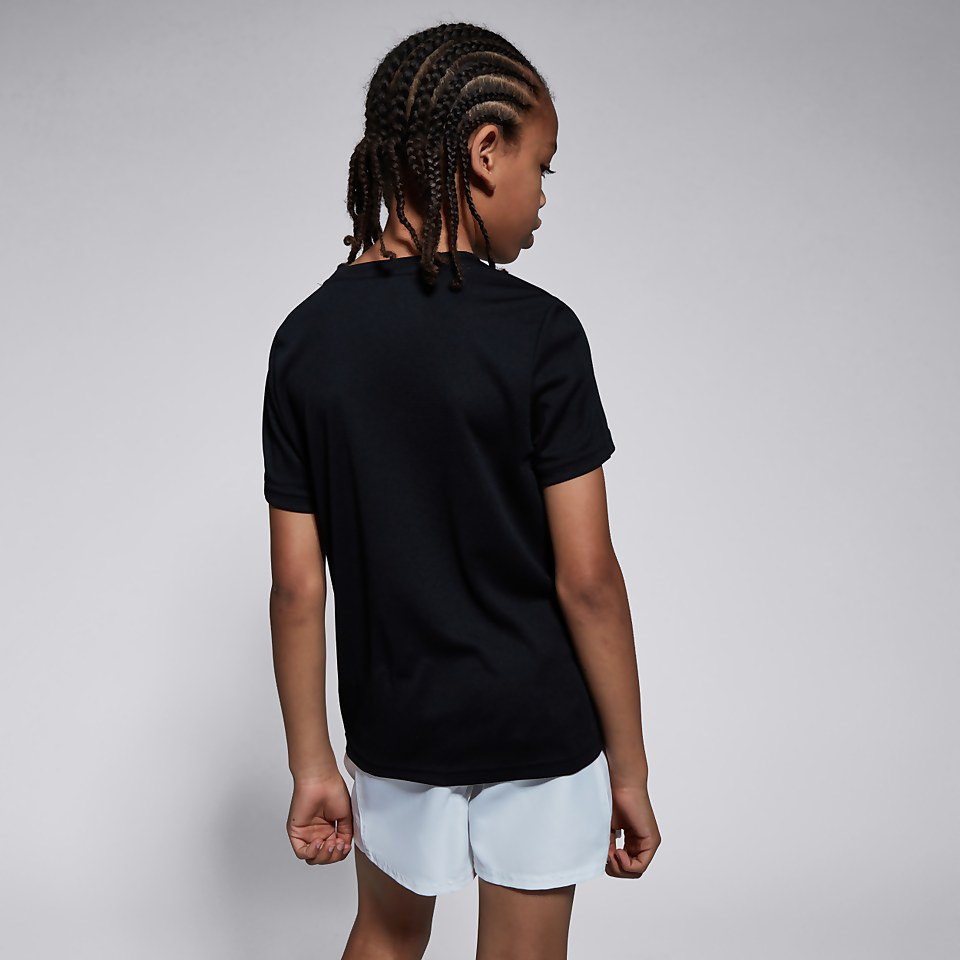 JUNIOR UNISEX CLUB DRY TEE BLACK