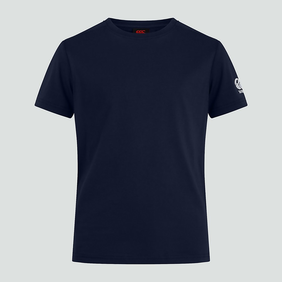 JUNIOR UNISEX CLUB PLAIN TEE NAVY