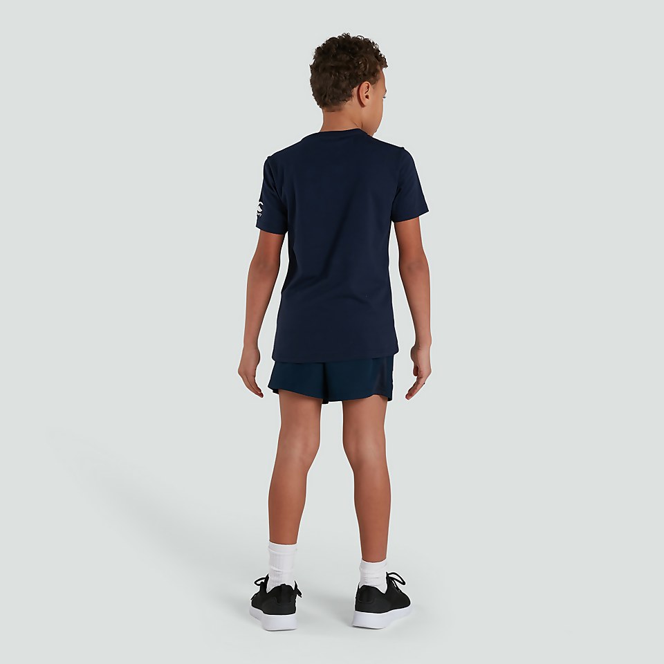 JUNIOR UNISEX CLUB PLAIN TEE NAVY