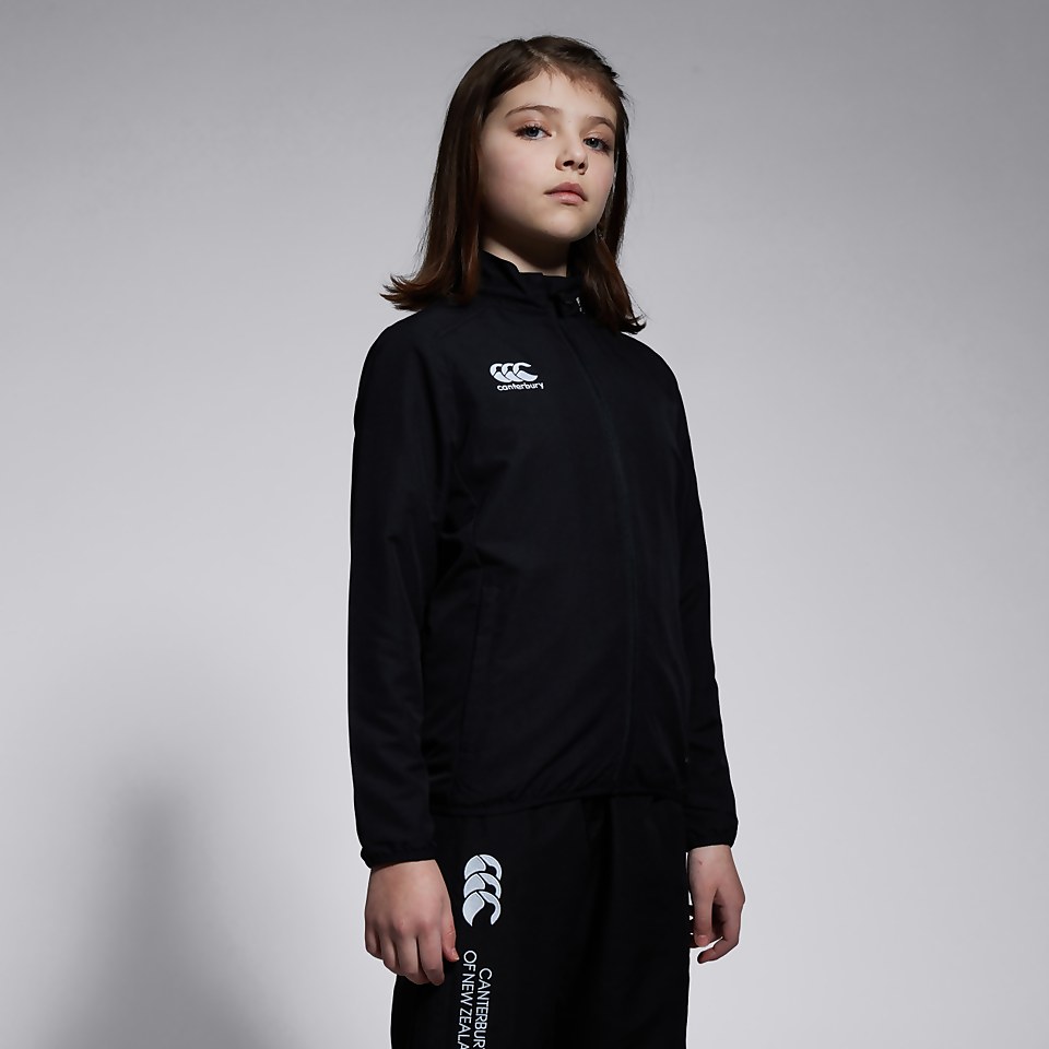 JUNIOR UNISEX CLUB TRACK JACKET BLACK