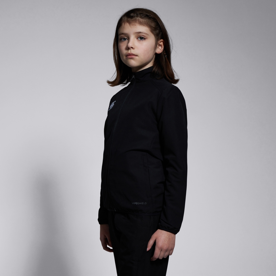 KIDS CLUB TRACK JACKET IN BLACK