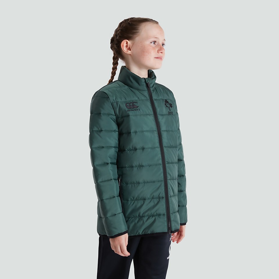 JUNIOR UNISEX IRELAND LIGHTWEIGHT PADDED JACKET BLACK