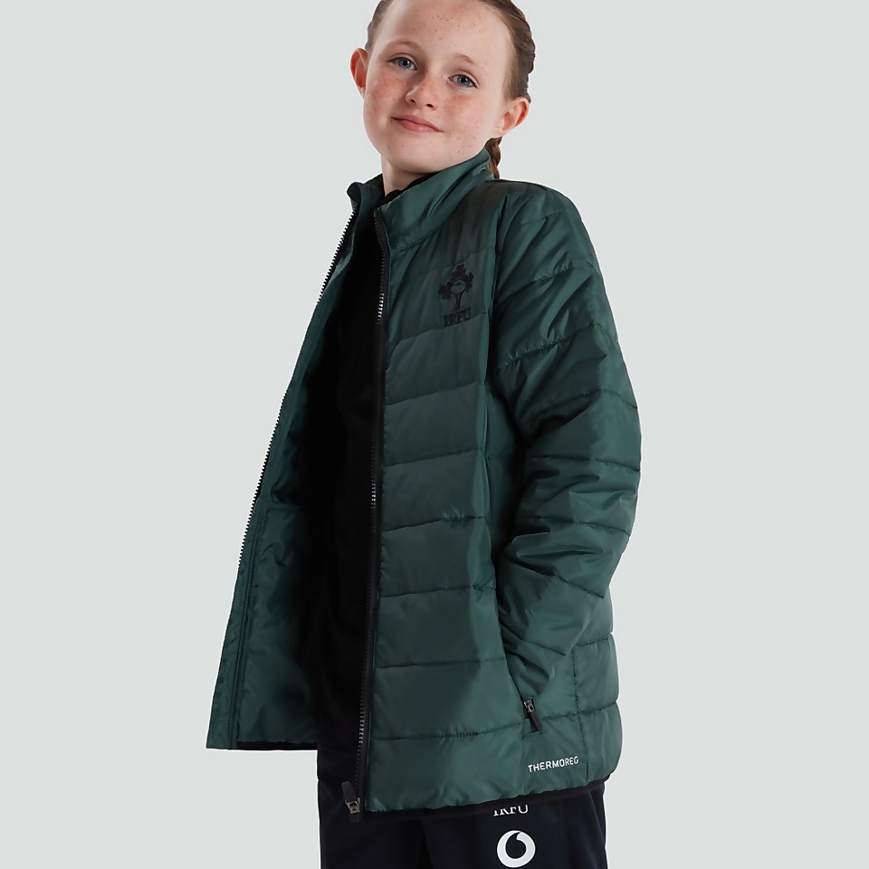 JUNIOR UNISEX IRELAND LIGHTWEIGHT PADDED JACKET BLACK